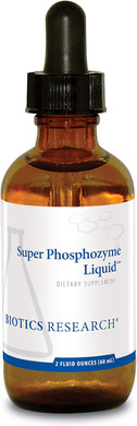 Biotics Research Super Phosphozyme Liquid Phosphorous In Liquid, Electrolytes, Healthy Bones And Teeth, Protein Production, Energy Support, 40Mg/Drop, 2 Fl Oz