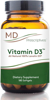 Vitamin D3 180 Gelcaps - Maximum Absorption For Strong Bones, Muscle & Immune Support, Non Gmo Vegetarian Softgels, 125 Mcg (5,000 Iu)