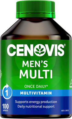 Once Daily Men'S Multi Vitamins & Minerals 100 Capsules