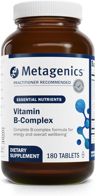 Metagenics Vitamin B-Complex - Energy Support & Healthy Stress Response* - With Vitamin B6 & B12 - Vegetarian & Gluten-Free - 60 Tablets