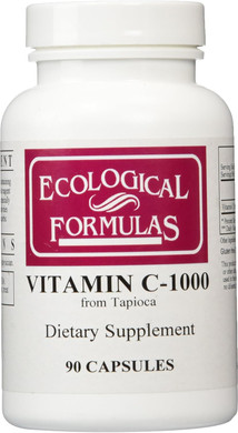 Cardiovascular Research Vitamin C-1000 Capsules, 90 Count