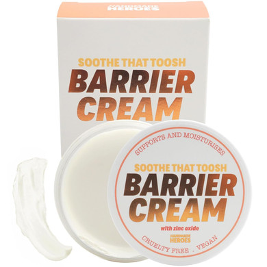 Handmade Heroes 100% Natural Diaper Cream For Infants And Adults, Soothes Troubled Skin And Redness, Baby And Adult Rash Cream And Butt Paste 1.4 Oz