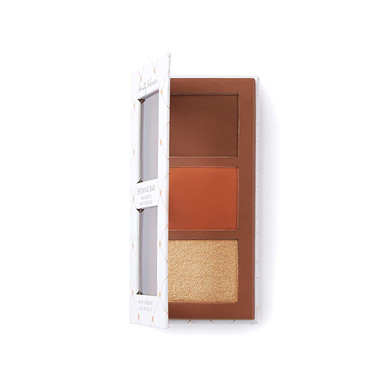 Beauty Bakerie Brownie Bar Mini Makeup Palatte, Contour, Bronzer, And Highlighter Makeup, Travel Sizebrownie Bar