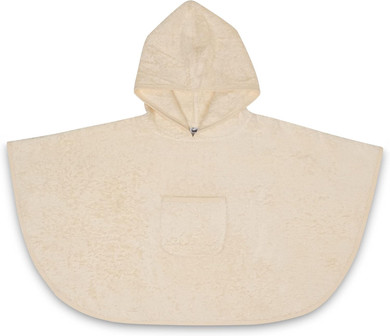 Organic Cotton Hooded Baby Poncho - Gots Certified 100% Organic Cotton, Ultra Soft, Undyed And Unbleached, Hypoallergenic