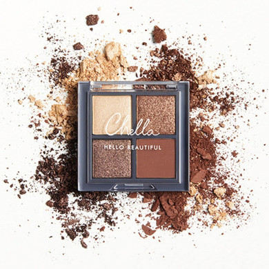Chella Makeup Eyeshadow Palette, Travel Size, Manifestmanifesttravel Size