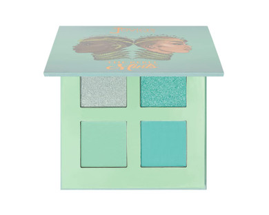Juvia'S Place Rebel Quad Mint Eyeshadow Palette - Professional Eye Makeup, Pigmented Eyeshadow Palette, Makeup Palette For Eye Color & Shine, Pressed Eyeshadow Cosmetics, Shades Of 4The Rebel Mint