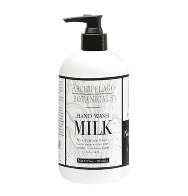 Archipelago Botanicals Botanico De Havana Liquid Hand Soap, Moisturizing Daily Hand Wash With Soap Pump, Kitchen Or Bathroom Hand Soap, 16.5 Fl. Oz