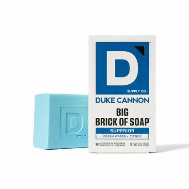 Duke Cannon Supply Co. Extra Large Bar Soap Bundle - Men'S Bar Soap With Masculine Scents - American-Made Body Soap - All Skin Types - Big Brick Of Soap - Superior,10 Oz
