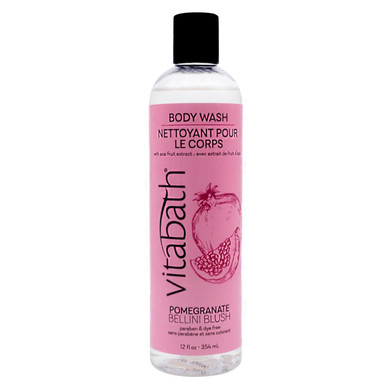 Vitabath Lavender & Chamomile Body Wash Moisturizing Bath & Shower Cleanser & Skincare Radiant Detox & Restore Nourishing Body Polish - Cruelty-Free, Paraben-Free - 12 Oz