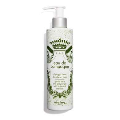 Sisley Paris Eau De Campagne Bath And Shower Gel - 250 Ml - Gentle, Creamy, Foaming Body Cleanser With Botanical Extracts
