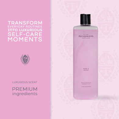 Pecksniff'S Grapefruit & Citron Shower Gel - Gentle Cleanser For Sensitive Skin - Moisturizing & Hydrating - All Natural Cruelty Free Body Wash, 1000 Ml / 33.80 Fl Oz