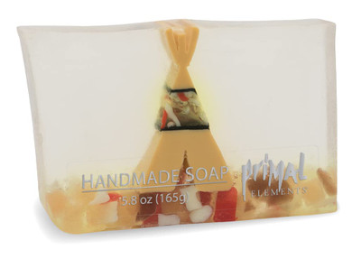 Primal Elements Glycerin Bar Soap | Helps All Skin Types, Sensitive, Oily & Dry Skin | No Parabens, Vegan, Gluten Free, 100% Vegetable Base - (Majesty)