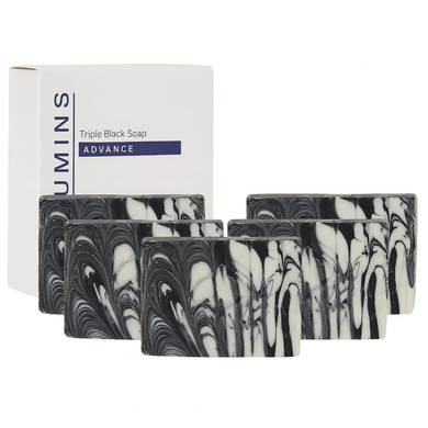 Relumins Triple Glow Bar Soap  Professional Spa Formula  Deep-Cleansing Plant-Based Skincare Bar With Gentle Exfoliation And Skin-Smoothing Benefits  Rich Lather For Daily Use  135G X 5 Bars