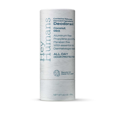 Hey Humans Deodorant, Aluminum Free Deodorant For Women And Men, Contains Naturally Derived Ingredients, All Day Odor Control, Refreshing Deodorant Essential Oils, Banana Aloe