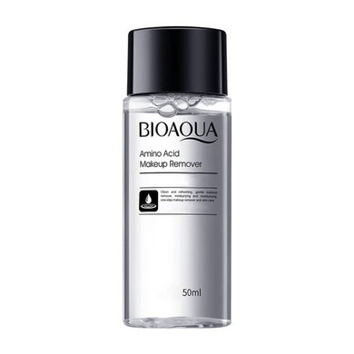 Bioaqua Amino Acid Makeup Remover Lotion Gentle Refreshing Oil-Free Cleansing Hydrating Moisturizing Tender 50Ml/1.69Oz