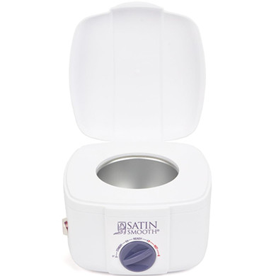 Satin Smooth Professional Single Wax Warmer For Hair Removal  Ssw12C, Compact Wax Heater With Adjustable Temperature Control, Ideal For All Waxing Types