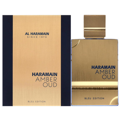 Al Haramain Amber Oud Blue Edition Eau De Parfum Spray 60Ml (2.0 Oz) - Long-Lasting MenS Cologne With Amber & Sandalwood, Arabian Perfume For Men, Premium Fragrance