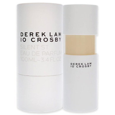 Derek Lam 10 Crosby - Silent St - 3.4 Oz Eau De Parfum - A Floral White Musk Fragrance Mist For Women - Perfume Spray With Light, Powdery, Clean Notes