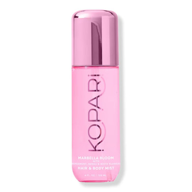 Kopari Hair & Body Mist Malibu Peach, Long-Lasting Playful Vibrant Tropical Scent, Warm Floral Fragrance, Blend Of Peach With A Kiss Of Jasmine, 4 Oz