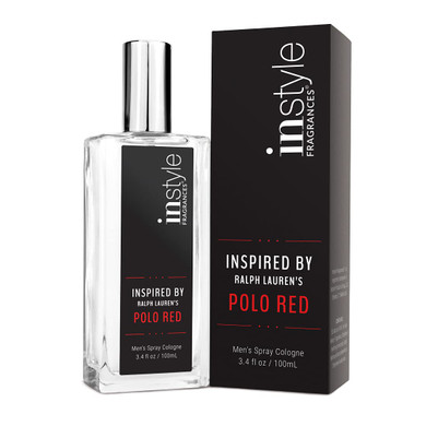 Instyle Fragrances, Inspired By Ralph Lauren'S Polo Red, Eau De Toilette, Cologne For Men, Vegan, Paraben Free, Phthalate Free, Never Tested On Animals, 3.4 Fluid Ounces
