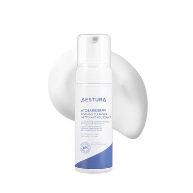 Aestura Atobarrier365 Gentle Ph-Balanced Foaming Cleanser With Ceramides | Korean Face Wash For Skin Moisture Barrier Repair, Hydrating Formula, Suitable For Dry Skin, 150Ml / 5.07 Oz
