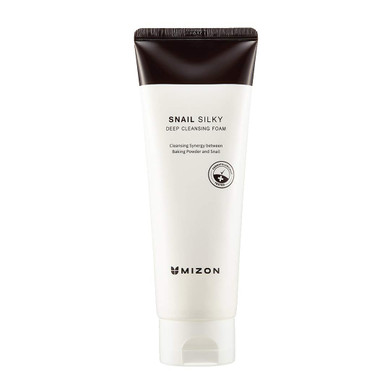 Mizon Snail Silky Deep Cleansing Foam, Cleansing Foam, Remove Dead Skin, Baking Powder Particles, No Irritation, No Dryness, Nutrition (5.29 Oz)