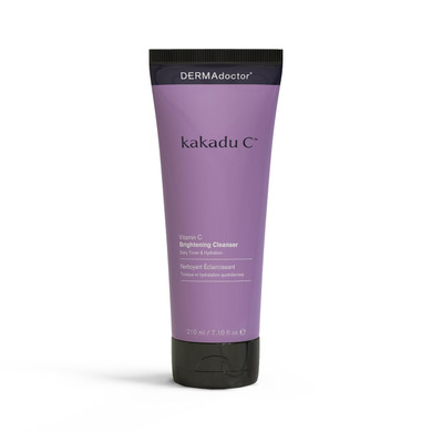 Dermadoctor Vitamin C Facial Cleanser, Daily Face Wash, Toner, Makeup Remover | High-Potency Vitamin C From Kakadu Plum, Facial Cleanser, Face Scrub, Cleanse Pores, Removes Oil, Sunscreen, Pollutants