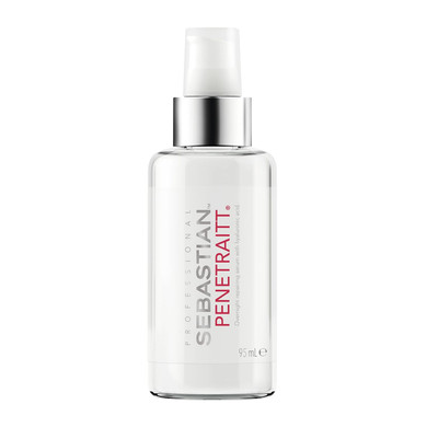 Sebastian Professional Penetraitt Overnight Repair Serum With Hyaluronic Acid & Niacinamide | Moisturizing Leave-In Treatment For Dry, Damaged Hair | 3.2 Fl Oz
