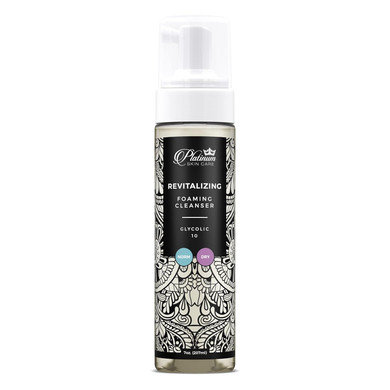 Platinum Skin Care Revitalizing Foaming Cleanser: 10% Free Acid Value 7Oz