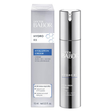 Babor Doctor Hydrorx Hyaluron Cream, Lightweight Hyaluronic Acid Face Moisturizer For Dry Skin, Prevents Moisture Loss And Reduces Dryness Lines, Fragrance Free