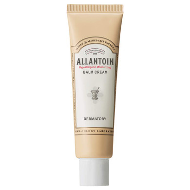 Dermatory Allantoin Hypoallergenic Moisturizing Balm Cream For Extra Dry Skin, 72-Hour Hydration, Hypoallergenic Tested, Dermatologist Tested, 20 Toxic-Free Formula, Fragrance-Free (1.69 Fl Oz)