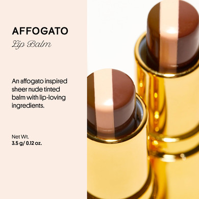 Winky Lux Affogato Tinted Lip Balm, Hydrating Lip Balm, Sheer Nude Tint With Vitamin E And Jojoba Oil To Moisturizer Lips, Vegan & Cruelty Free