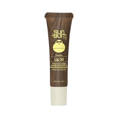Sun Bum Spf 30 Lip Balm Sunscreen - Broad Spectrum Moisturizing Sunscreen With Aloe & Vitamin E - Hawaii 104 Act Compliant (Made Without Octinoxate & Oxybenzone) - 0.5 Oz