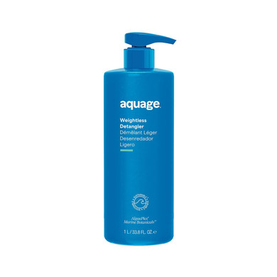 Aquage Weightless Detangler, Ultra-Light Conditioner, Hydrates And Restores Moisture Without Weighing Hair Down, Eliminates Tangles, 33.8 Oz