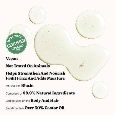 Red By Kiss Professional 99.9% Natural Hair Oil, Organic Vegan Oil Blend For Dry & Itchy Scalp Relief, Hydrating Biotin Infused, Nourish Add Shine & Smooth Hair (Tea Tree, 7.78 Fl Oz)