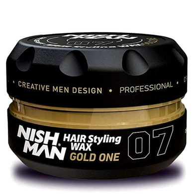 Nishman Hair Styling Wax Gold One 07 150 Ml