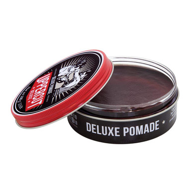 Uppercut Deluxe, Deluxe Pomade, Professional Water Based Pomade For Timeless And Classic Looks, Strong Hold And High Shine 2 X 100G