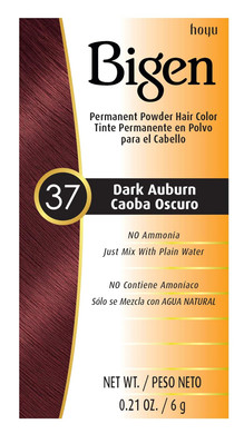 Bigen Permanent Powder Hair Color, Deep Burgundy 0.21 Ounce