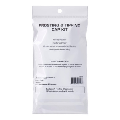 Red By Kiss Hair Dye Coloring And Highlighting Kit Frosting And Tipping Cap Kit (5 Piece Kit)