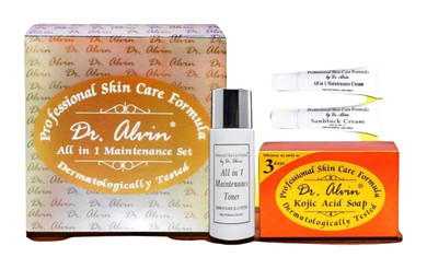 Dr Alvin All In 1 Maintenance Set - Professional Skin Care Formula (Set Of 4)