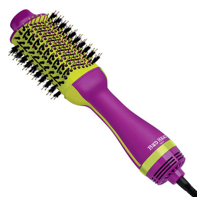 Bed Head One Step Volumizer And Hair Dryer | Dry, Straighten, Texture, Style In One Step (Pink)