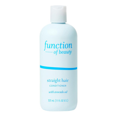Function Of Beauty Straight Hair Conditioner, 22 Oz - Formulated With Avocado Oil To Hydrate And Seal In Moisture, Sulfate-Free, Customizable Haircare
