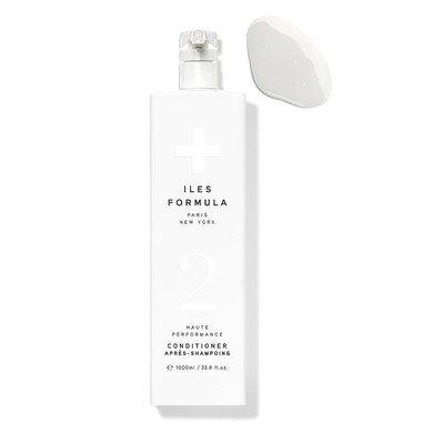 Iles Formula Hair Conditioner  Weightless, No Residue, Stops Breakage & Split Ends W/Tucuma Butter, Pracaxi Seed & Vitamins - Transforms Damaged Hair To Lustrous Texture, 34 Fl Oz (1L)