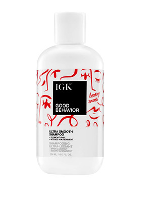 Igk Good Behavior Ultra Smooth Shampoo | Frizz Control + Hydrates + Shine | Vegan + Cruelty Free | 8 Oz