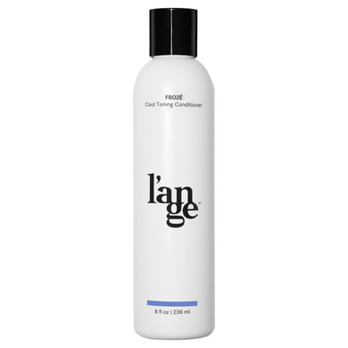 LAnge Hair Frozé Cool Toning Conditioner | Helps Eliminate Brassiness And Restore Color To Blonde, Platinum, And Gray Hair | Sulfate- And Paraben-Free (Conditioner 8 Fl Oz)