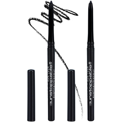 Maybelline Unstoppable Waterproof Mechanical Brown Eyeliner Pencil, Easy To Apply, Smooth Glide, Up To 24 Hour Wear, Espresso