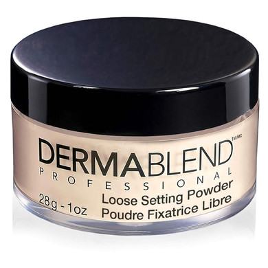 Dermablend Loose Setting Powder, Face Powder Makeup & Finishing Powder For Light, Medium & Tan Skin Tones
