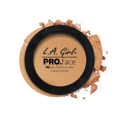 L.A. Girl Pro.Face Matte Pressed Powder, True Bronze Gpp611