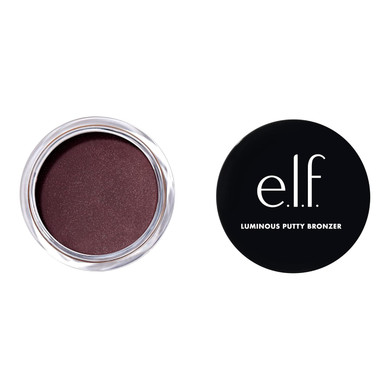 E.L.F. Luminous Putty Bronzer, Lightweight Putty-To-Powder Bronzer For A Radiant, Glowing Finish, Highly Pigmented, Vegan & Cruelty-Free, Seaside Shimmer