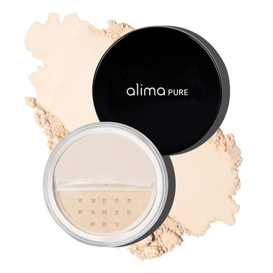 Alima Pure Matte Foundation Loose Mineral Powder Foundation Makeup, Loose Powder Makeup Oil Free Talc Free Powder, Natural Makeup Mineral Foundation Full Coverage Natural Foundation Powder .16 Oz/4.5G